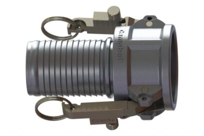 Aluminum Camlock Part C by Hose Barb