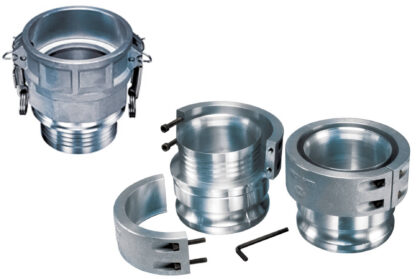 Aluminum Camlock x Swivel Hose Barb