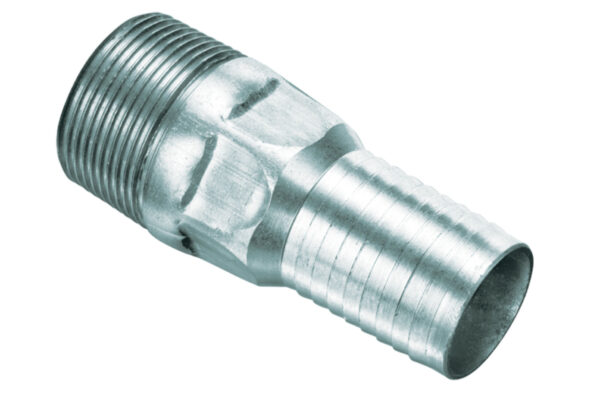 Plated Steel Hex Male NPT x Hose Barb