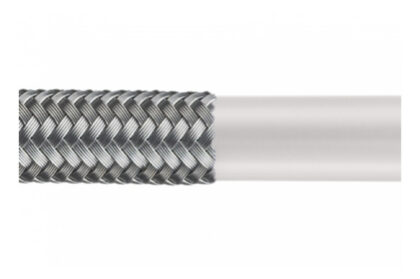 SS Braided Smooth Bore PTFE Hose - Non-Conductive