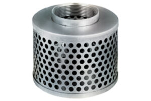 Plated Steel Round Hole Strainer (NPSM)