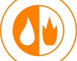 Water and Fire Icon