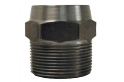 Hex Male NPT with Bevel - Carbon Steel